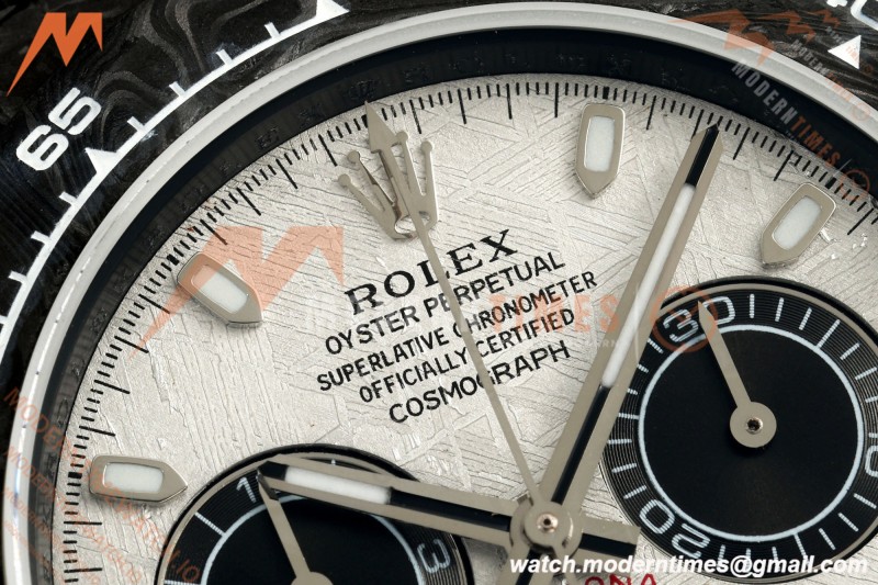 Rolex - Daytona 40mm DiW Black Carbon Fiber FC/NY Meteorite Dial Sonic SA4130