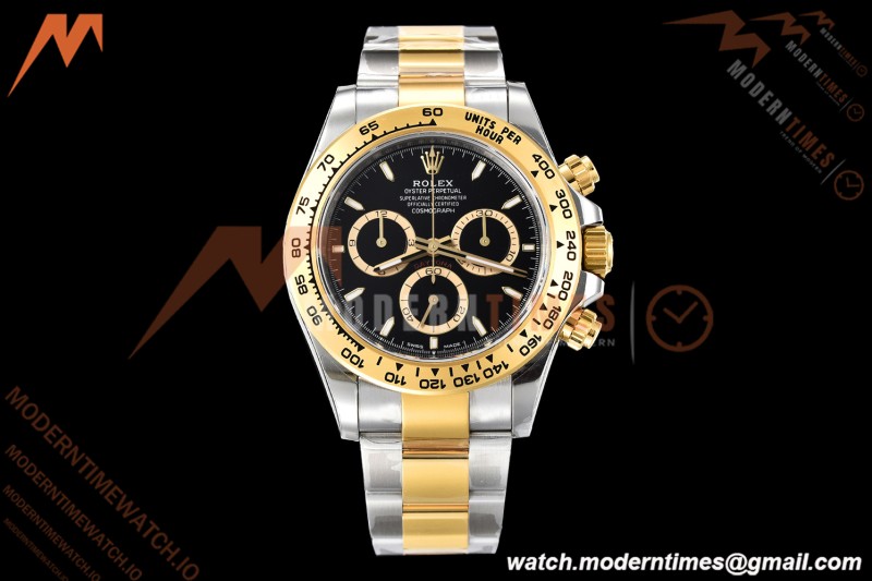 Rolex - Daytona 126503 40mm Gain Weight YG/SS Blk/Stk VSF V3 DD4131 | 롤렉스 - 데이토나 126503 40mm 게인 웨이트 YG/YG 골드/블랙/스틸 VSF V3 DD4131