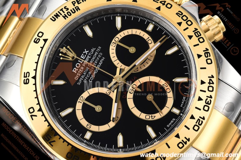 Rolex - Daytona 126503 40mm Gain Weight YG/SS Blk/Stk VSF V3 DD4131 | 롤렉스 - 데이토나 126503 40mm 게인 웨이트 YG/YG 골드/블랙/스틸 VSF V3 DD4131