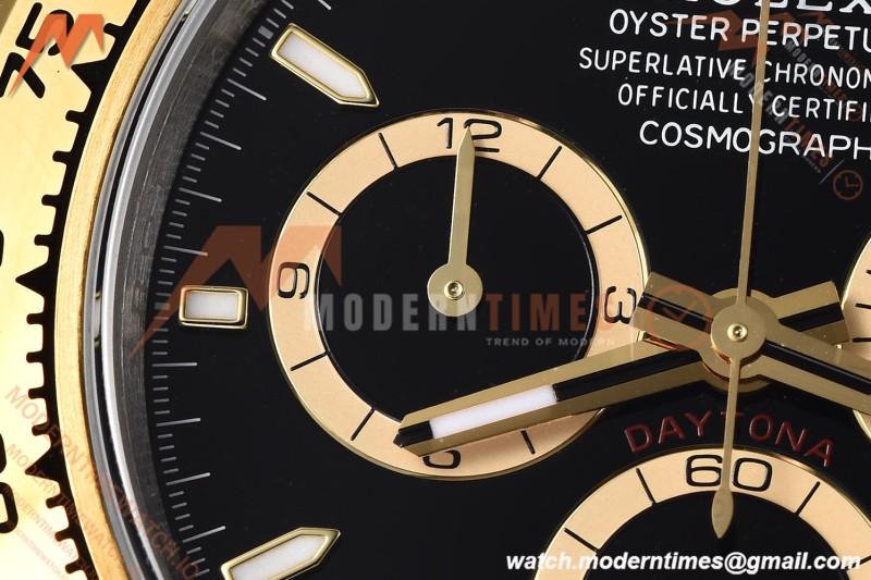 Rolex - Daytona 126503 40mm Gain Weight YG/SS Blk/Stk VSF V3 DD4131 | 롤렉스 - 데이토나 126503 40mm 게인 웨이트 YG/YG 골드/블랙/스틸 VSF V3 DD4131