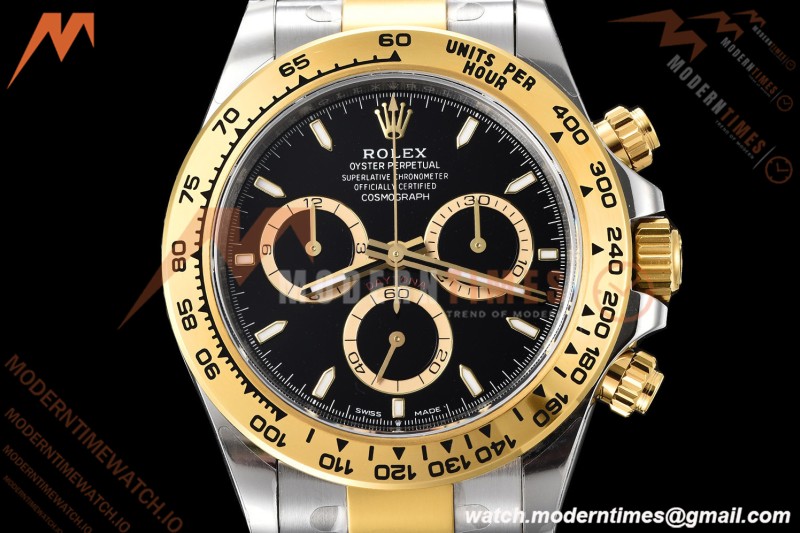 Rolex - Daytona 126503 40mm Gain Weight YG/SS Blk/Stk VSF V3 DD4131 | 롤렉스 - 데이토나 126503 40mm 게인 웨이트 YG/YG 골드/블랙/스틸 VSF V3 DD4131