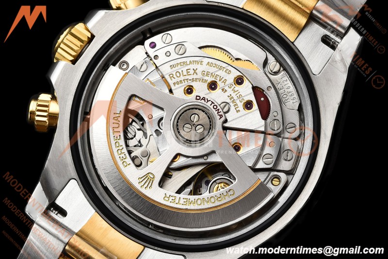 Rolex - Daytona 126503 40mm Gain Weight YG/SS Wht/Stk VSF V3 DD4131