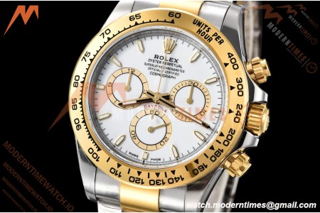 Rolex - Daytona 126503 40mm Gain Weight YG/SS Wht/Stk VSF V3 DD4131 | 롤렉스 - 데이토나 126503 40mm 게인 웨이트 YG/SS 화이트/스틸 VSF V3 DD4131