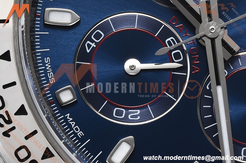 Rolex - Daytona 116509 40mm Gain Weight SS/SS Blu/Stk VSF V3 DD4130 | 롤렉스 - 데이토나 116509 40mm 게인 웨이트 SS/SS 블루/스틸 VSF V3 DD4130