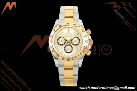Rolex - Daytona 126503 40mm Gain Weight YG/SS Gold/Stk QF V6 SH4131