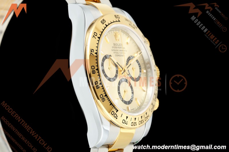 Rolex - Daytona 126503 40mm Gain Weight YG/SS Gold/Stk QF V6 SH4131