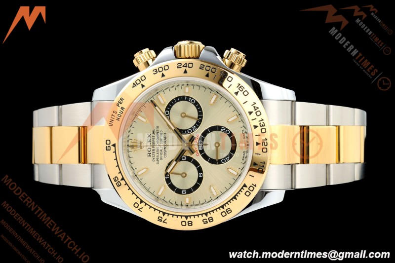 Rolex - Daytona 126503 40mm Gain Weight YG/SS Gold/Stk QF V6 SH4131