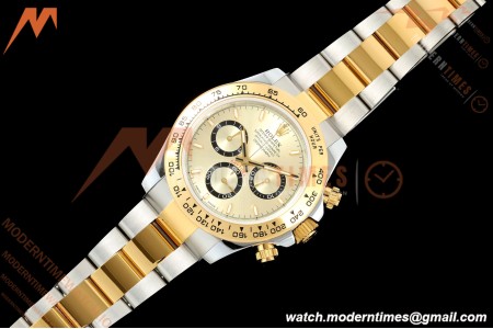 Rolex - Daytona 126503 40mm Gain Weight YG/SS Gold/Stk QF V6 SH4131