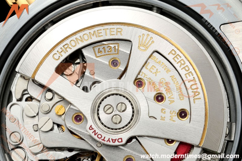 Rolex - Daytona 126503 40mm Gain Weight YG/SS Blk/Stk QF V6 SH4131