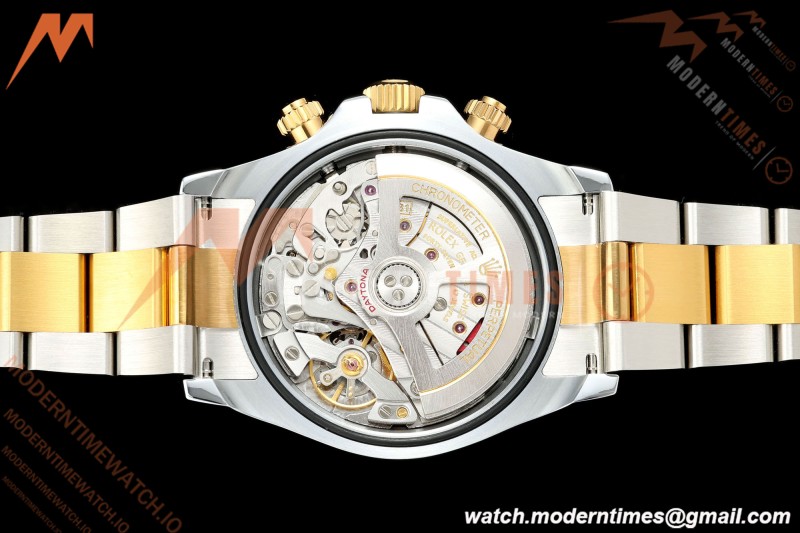 Rolex - Daytona 126503 40mm Gain Weight YG/SS Blk/Stk QF V6 SH4131