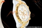 Rolex - Daytona 126503 40mm Gain Weight YG/SS Wht/Stk QF V6 SH4131