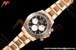 Rolex - Daytona 126525LN Le Mans 40mm 904L Gain Weight RG/RG Blk/Wht/Stk QF V9 SH4132