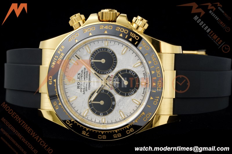 Rolex - Daytona 126518LN 40mm Gain Weight CER/YG/RU Grey/Blk Meteorite Dial APSF SH4131