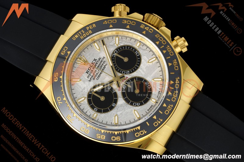 Rolex - Daytona 126518LN 40mm Gain Weight CER/YG/RU Grey/Blk Meteorite Dial APSF SH4131