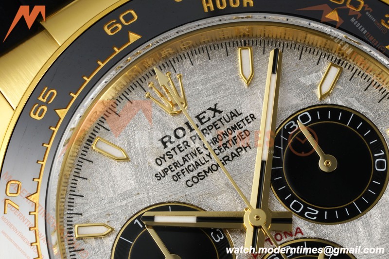 Rolex - Daytona 126518LN 40mm Gain Weight CER/YG/RU Grey/Blk Meteorite Dial APSF SH4131