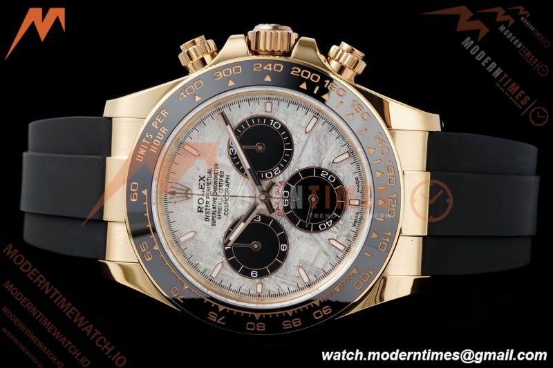 Rolex - Daytona 126515LN 40mm Gain Weight CER/RG/RU Grey/Blk Meteorite Dial APSF SH4131