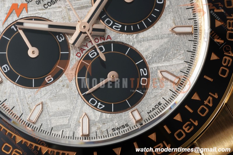 Rolex - Daytona 126515LN 40mm Gain Weight CER/RG/RU Grey/Blk Meteorite Dial APSF SH4131
