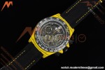 Rolex - Daytona DiW BumbleBee 40mm Yellow Carbon Fiber FC/NY Skeleton Dial DIWF DD4801