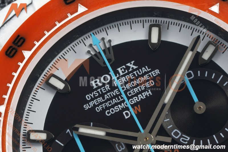 Rolex - Daytona 40mm DiW Ocellaris White Carbon Fiber FC/NY/ORN Black Dial N6F SA4130