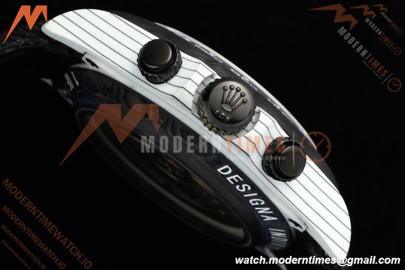 Rolex - Daytona 40mm DiW Ferrari White Carbon Fiber FC/NY White Dial Sonic SA4130