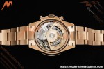 Rolex - Daytona Artisans De Genève “Poetry of Lights” RG/RG Emeralds Skeleton Dial ADGF SA4130 | 롤렉스 - 데이토나 아르티장 드 제네브 "빛의 시" RG/RG 에메랄드 스켈레톤 다이얼 ADGF SA4130