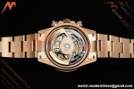 Rolex - Daytona Artisans De Genève “Poetry of Lights” RG/RG Emeralds Skeleton Dial ADGF SA4130 | 롤렉스 - 데이토나 아르티장 드 제네브 "빛의 시" RG/RG 에메랄드 스켈레톤 다이얼 ADGF SA4130