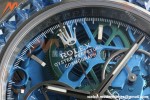 Rolex - Daytona Artisans De Genève "Arolla" SS/SS Diamond Blue Crystal Skeleton Dial ADGF SA4130