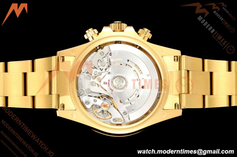 Rolex - Daytona 116578SACO 40mm YG/YG Wht/Mop/Dia Orange Crystal Sonic SA4130