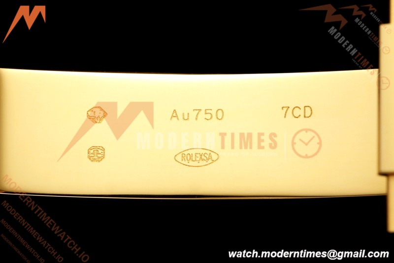 Rolex - Daytona 116578SACO 40mm YG/YG Wht/Mop/Dia Orange Crystal Sonic SA4130