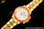 Rolex - Daytona 116578SACO 40mm YG/YG Wht/Mop/Dia Orange Crystal Sonic SA4130