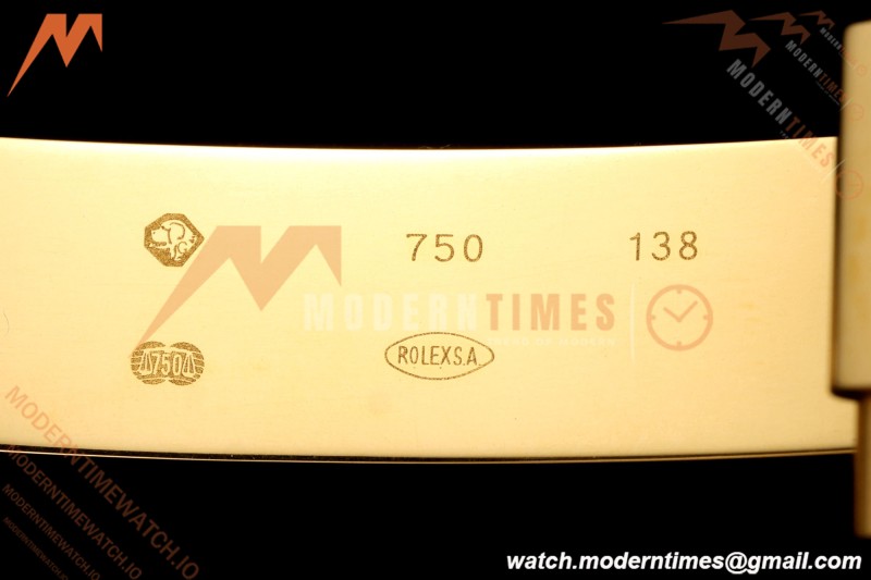 Rolex - Daytona 116578SACO 40mm YG/RU Wht/Mop/Dia Orange Crystal Sonic SA4130 | 롤렉스 - 데이토나 116578SACO 40mm YG/RU 화이트/모프/다이아 오렌지 크리스탈 소닉 SA4130