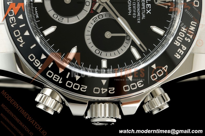 Rolex - Daytona 126500LN 40mm CER 904L SS/SS Black ARF SH4131 | 롤렉스 - 데이토나 126500LN 40mm CER 904L SS/SS 블랙 ARF SH4131