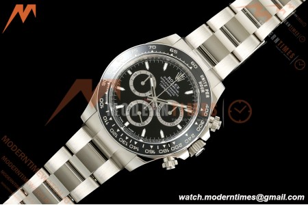 Rolex - Daytona 126500LN 40mm CER 904L SS/SS Black ARF SH4131 | 롤렉스 - 데이토나 126500LN 40mm CER 904L SS/SS 블랙 ARF SH4131