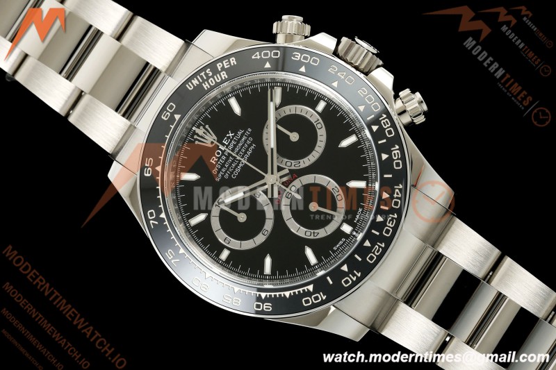 Rolex - Daytona 126500LN 40mm CER 904L SS/SS Black ARF SH4131 | 롤렉스 - 데이토나 126500LN 40mm CER 904L SS/SS 블랙 ARF SH4131