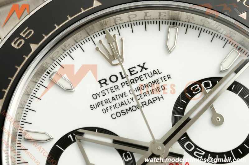 Rolex - Daytona 126500LN 40mm CER 904L SS/SS White ARF SH4131 | 롤렉스 - 데이토나 126500LN 40mm CER 904L SS/SS 화이트 ARF SH4131