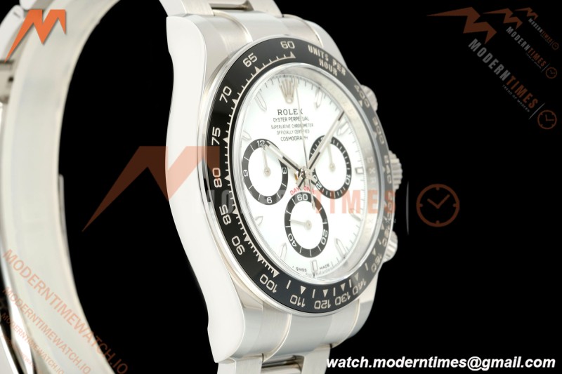 Rolex - Daytona 126500LN 40mm CER 904L SS/SS White ARF SH4131 | 롤렉스 - 데이토나 126500LN 40mm CER 904L SS/SS 화이트 ARF SH4131