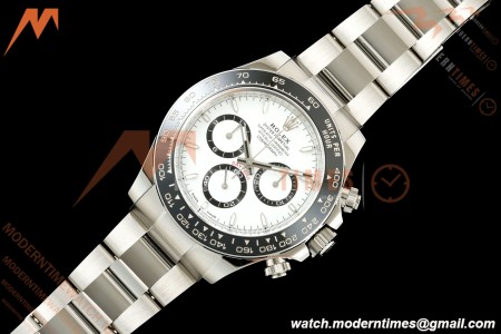 Rolex - Daytona 126500LN 40mm CER 904L SS/SS White ARF SH4131