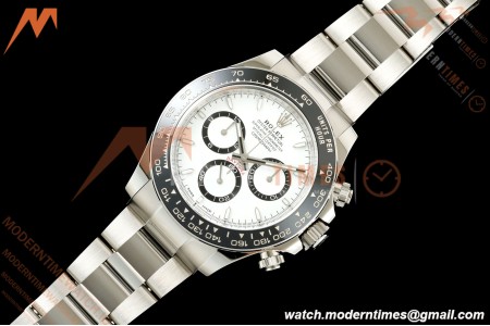 Rolex - Daytona 126500LN 40mm CER 904L SS/SS White ARF SH4131 | 롤렉스 - 데이토나 126500LN 40mm CER 904L SS/SS 화이트 ARF SH4131