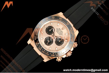 Rolex - Daytona 116515LN 40mm RG/RU Champ/Blk/Stk EWEF SH4130 | 롤렉스 - 데이토나 116515LN 40mm RG/RU 챔프/블랙/스틸 EWEF SH4130