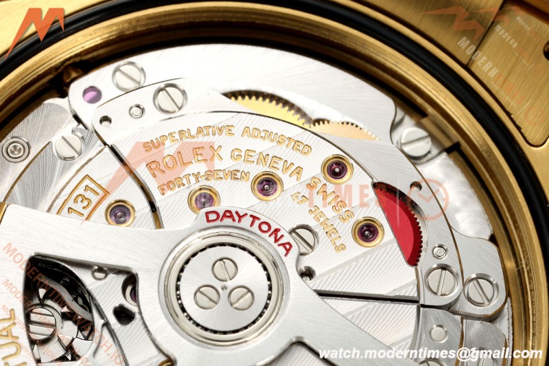 Rolex - Daytona 116508 40mm 904L YG/YG Gold/Blk/Stk ARF DD4131