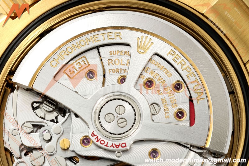 Rolex - Daytona 126508 40mm 904L YG/YG Blk/Gold/Dia ARF DD4131