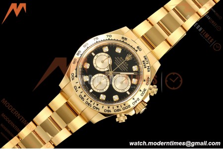 Rolex - Daytona 126508 40mm 904L YG/YG Blk/Gold/Dia ARF DD4131 | 롤렉스 - 데이토나 126508 40mm 904L YG/YG 블랙/골드/직경 ARF DD4131