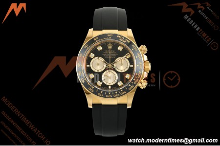 Rolex - Daytona 126518 40mm 904L Ceramic YG/RU Blk/Gold/Dia ARF DD4131 | 롤렉스 - 데이토나 126518 40mm 904L 세라믹 YG/RU 블랙/골드/직경 ARF DD4131