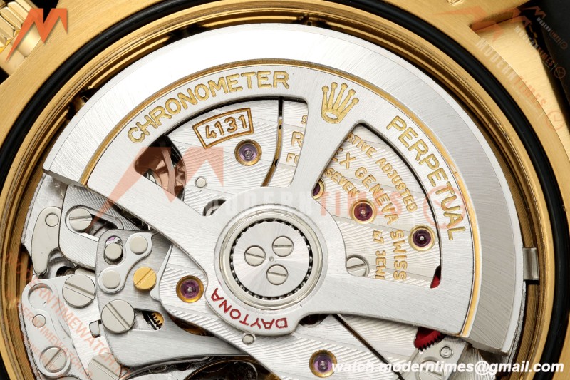 Rolex - Daytona 126518 40mm 904L Ceramic YG/RU Blk/Gold/Dia ARF DD4131 | 롤렉스 - 데이토나 126518 40mm 904L 세라믹 YG/RU 블랙/골드/직경 ARF DD4131