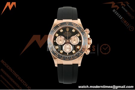 Rolex - Daytona 126515LN 40mm 904L Ceramic RG/RU Black/Dia ARF DD4131 | 롤렉스 - 데이토나 126515LN 40mm 904L 세라믹 RG/RU 블랙/직경 ARF DD4131