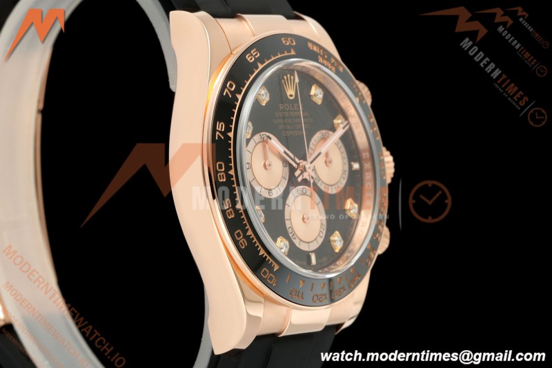 Rolex - Daytona 126515LN 40mm 904L Ceramic RG/RU Black/Dia ARF DD4131 | 롤렉스 - 데이토나 126515LN 40mm 904L 세라믹 RG/RU 블랙/직경 ARF DD4131