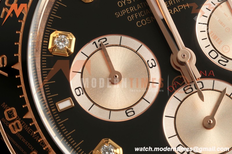 Rolex - Daytona 126515LN 40mm 904L Ceramic RG/RU Black/Dia ARF DD4131 | 롤렉스 - 데이토나 126515LN 40mm 904L 세라믹 RG/RU 블랙/직경 ARF DD4131