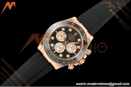Rolex - Daytona 126515LN 40mm 904L Ceramic RG/RU Black/Dia ARF DD4131 | 롤렉스 - 데이토나 126515LN 40mm 904L 세라믹 RG/RU 블랙/직경 ARF DD4131