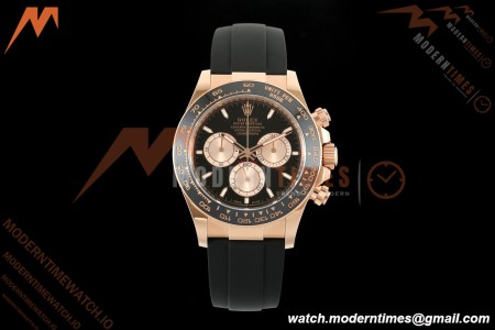 Rolex - Daytona 126515LN 40mm 904L Ceramic RG/RU Black/Stk ARF DD4131