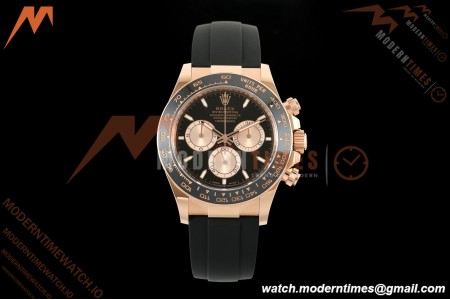 Rolex - Daytona 126515LN 40mm 904L Ceramic RG/RU Black/Stk ARF DD4131 | 롤렉스 - 데이토나 126515LN 40mm 904L 세라믹 RG/RU 블랙/Stk ARF DD4131